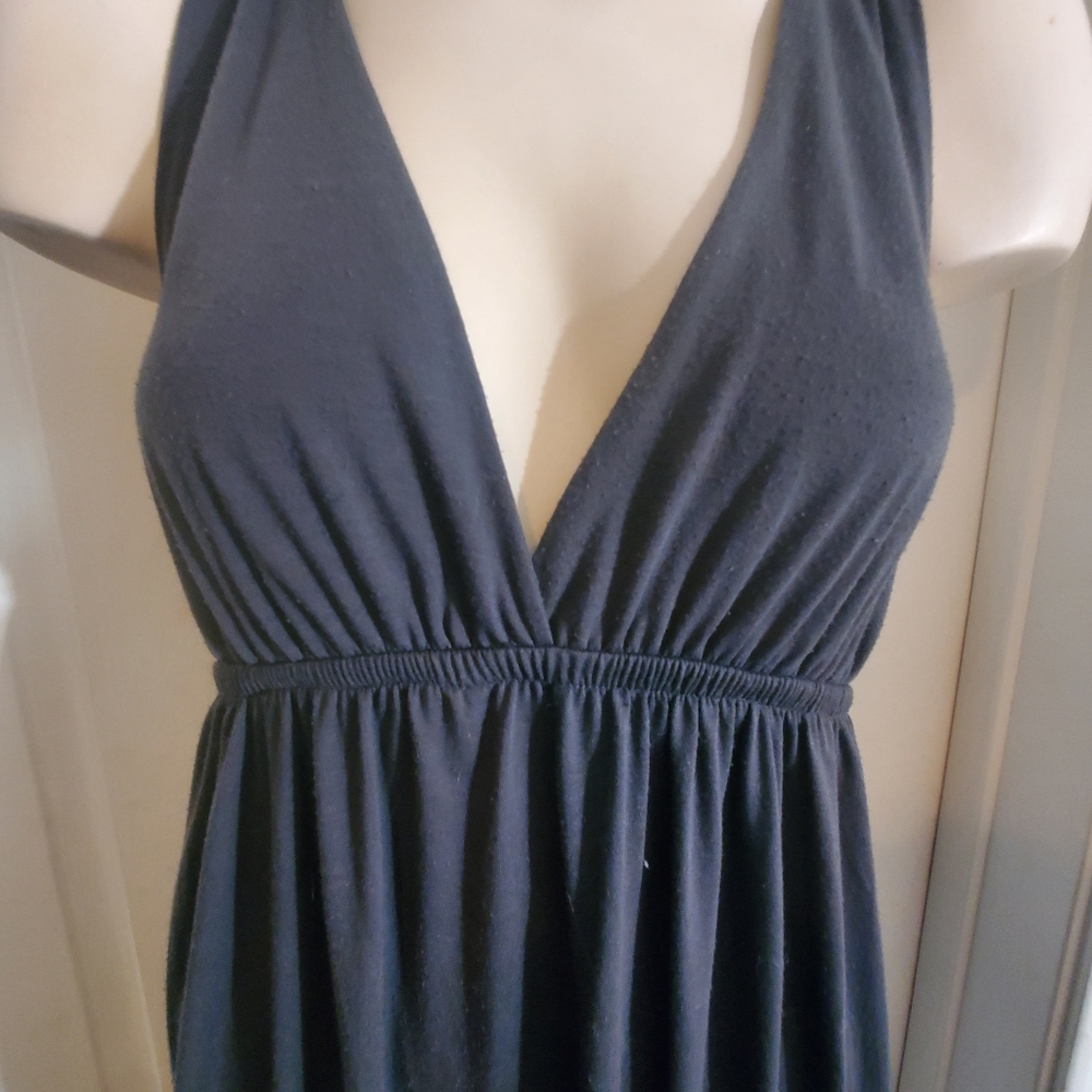 Dark Gray Size small Maxi Dress - Picture 4 of 5